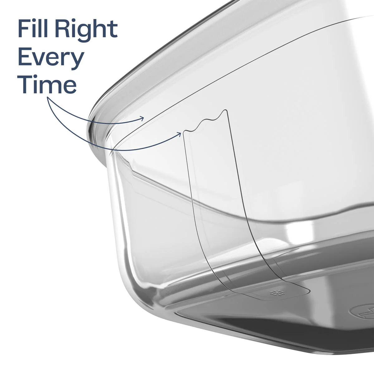 Tupperware Voila™ Glass Food Storage Container | Rectangular Large - Image 9