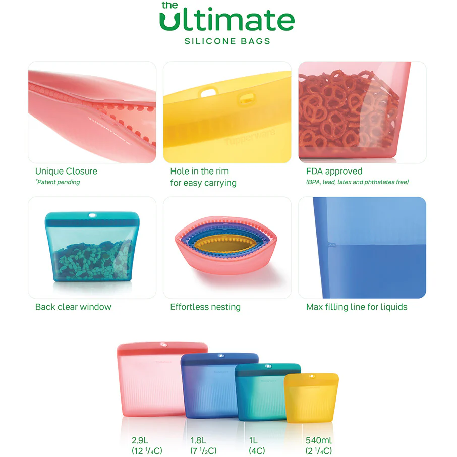 Ultimate Silicone Stand-Up Bag | Large - Image 8